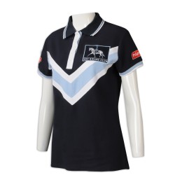 P1247 custom-made women's short sleeve polo shirt design horse club embroidered polo shirt polo shirt supplier Australia P1247 custom-made women's short sleeve polo shirt design horse club embroidered polo shirt polo shirt supplier Australia